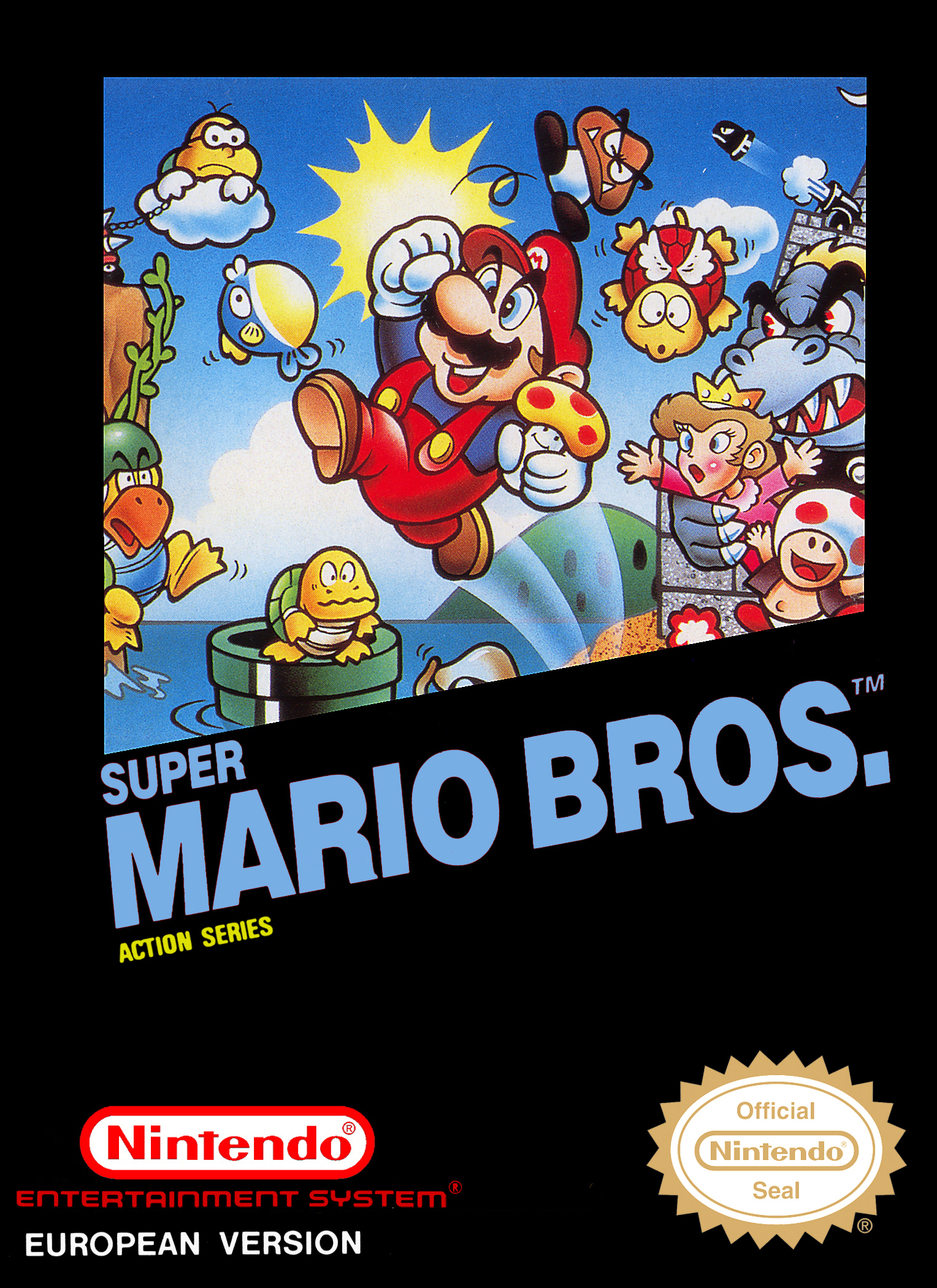 Super Mario Bros image jaquette jeu