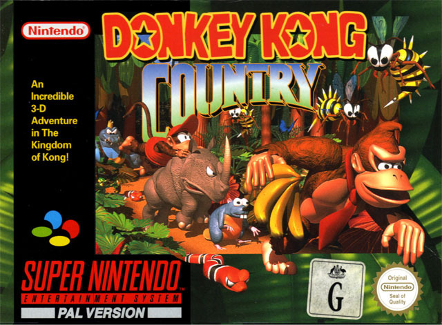 donkey kong country jaquette jeu