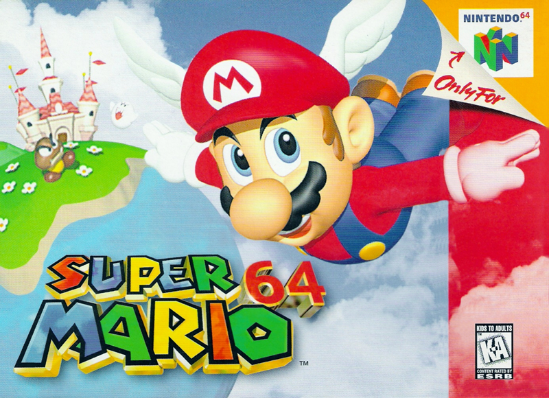 Super Mario 64 image jaquette jeu